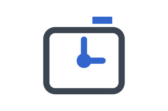 Alarm Clock Icon Graphics and Icons