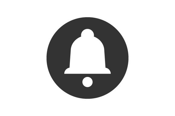 Alert, Bell Icon: Graphics and Icons for Designers