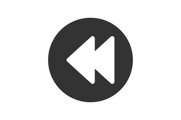 Arrow, Previous Icon Graphics