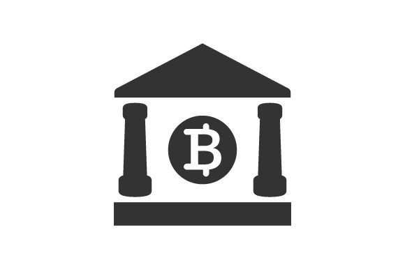 Bitcoin Finance Icon: Graphics and Icons for Digital Sellers