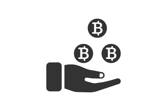 Bitcoin Profit Icon: Graphics and Icons for Designers