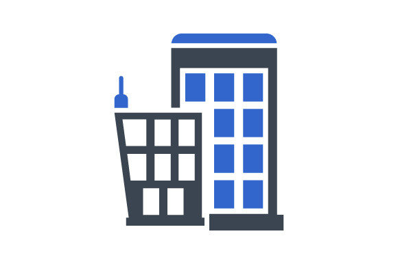 Building Office Icon: Graphics and Icons for Real Projects