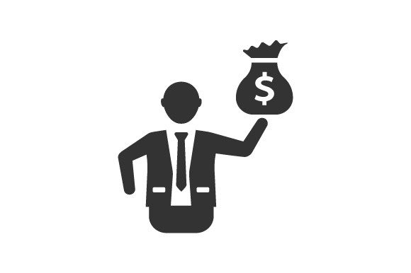 Business Investment Icon: Graphics and Icons for Professional Design