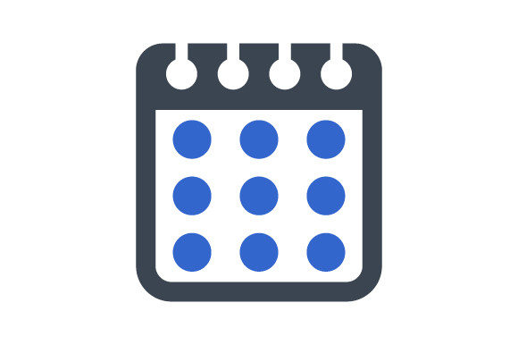 Calendar, Schedule Icon Graphics and Icons