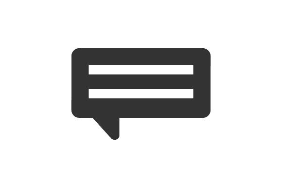 Chat, Comment Icon Graphics