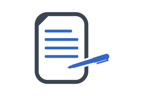 Document. Paper Icon Review