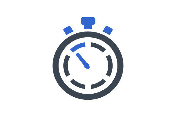 Efficiency, Performance Icon