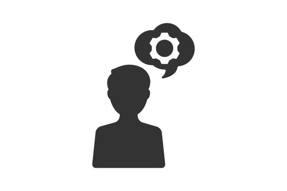 Efficient Business Person Icon: Graphics and Icons for Real Projects