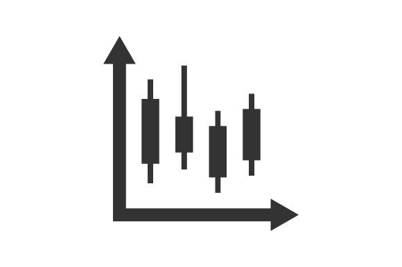 Financial Analysis Report Icon Graphics