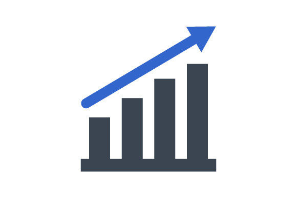 Financial Growth Icon: Graphics and Icons for Designers