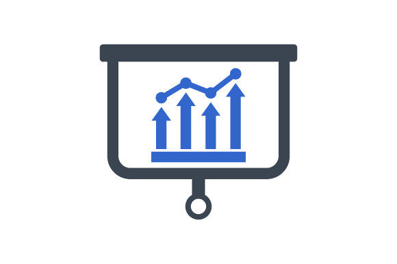 Graph Analysis Icon: Graphics and Icons for Branding