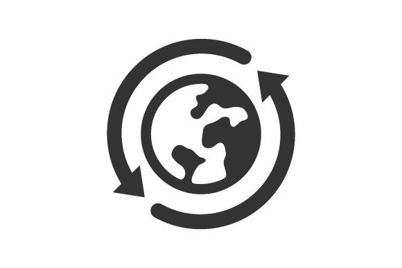 International Money Transaction Icon: Graphics and Icons for Local Business