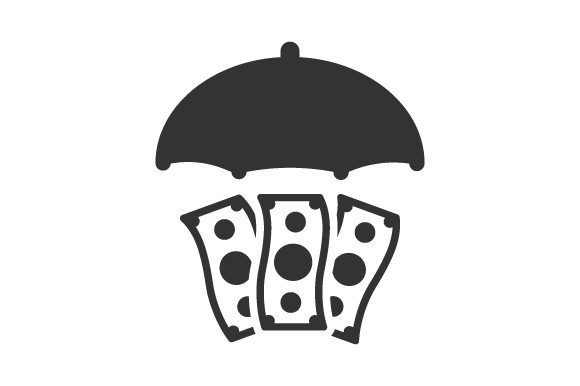 Money Protection Icon: Graphics and Icons for Designers