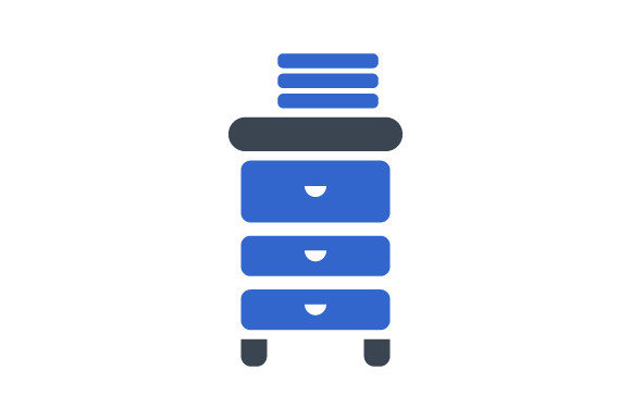Office Cabinet Icon: Graphics and Icons for Real Publishing