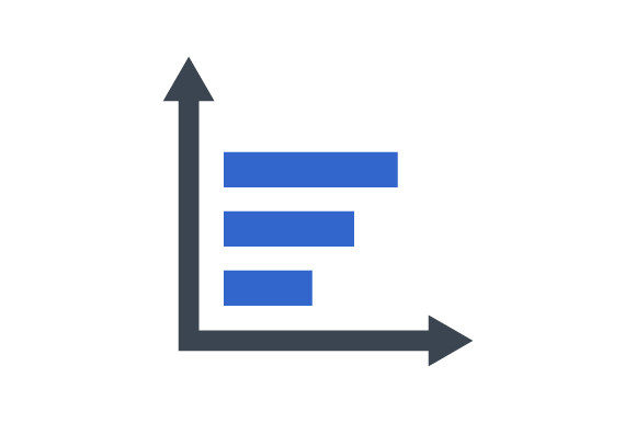 Sales Decrease Report Icon Graphics and Icons