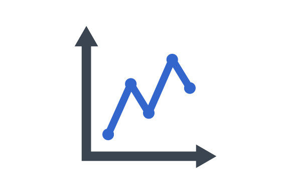 Statistics Report Icon Graphics and Icons