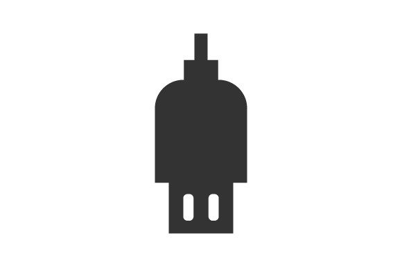USB Port Icon: Graphics and Icons for Modern Design